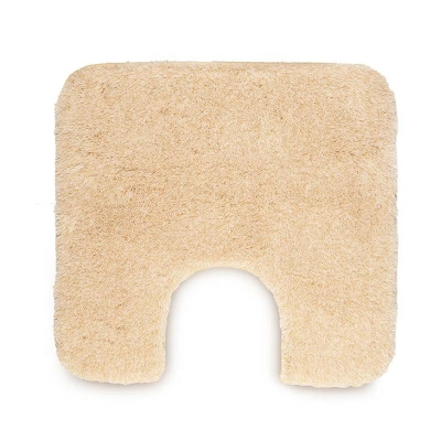 Полноразмерное изображение Коврик для туалета 55x55см Spirella Brizzolo, бежевый