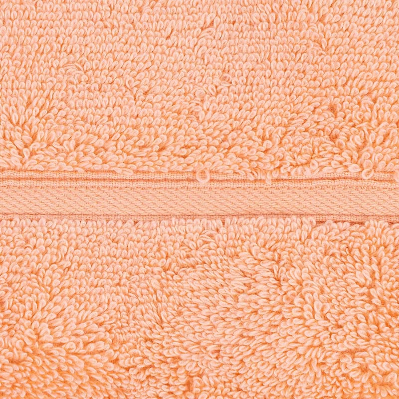 4 Полотенце махровое Pappel Cirrus/S 30x50см, цвет персиковый фото 4