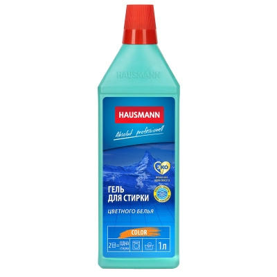 1 Гель для стирки цветного белья Hausmann 1л