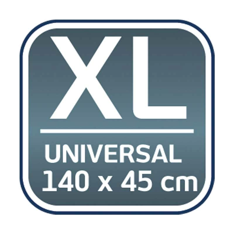 3 Чехол для гладильной доски, 140x45см, Leifheit Heat Reflect Universal, металлизированное покрытие фото 3