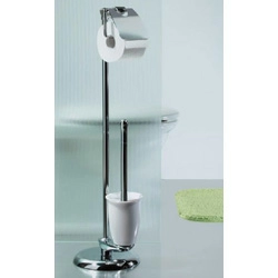 Ерш с подставкой и держателем для туалетной бумаги Spirella Darwin, 77см фото 2