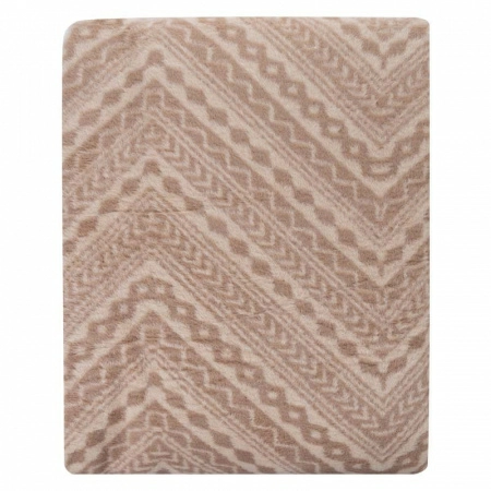 2 Плед 200x220см Pappel Cotton бежевый фото 2