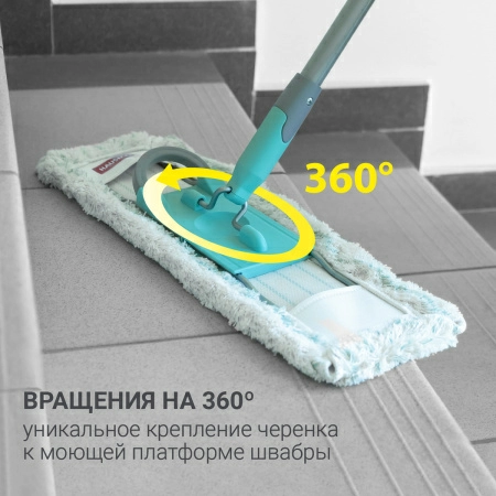 7 Универсальная швабра для пола Hausmann Professional Telescopic фото 7