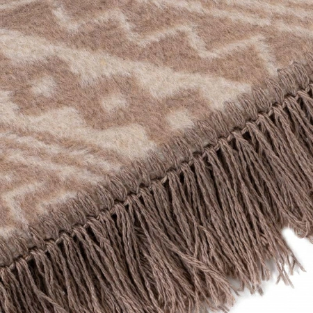 4 Плед 200x220см Pappel Cotton бежевый фото 4