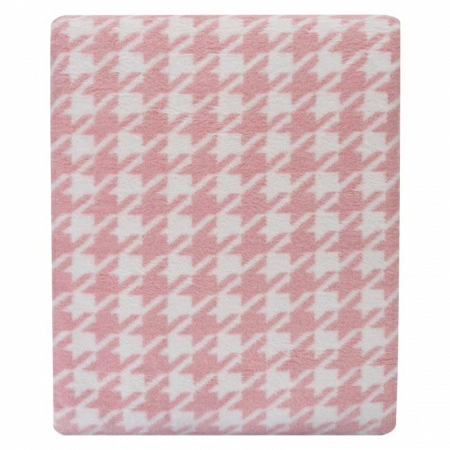 2 Плед 200x220см Pappel Scotch Jacquard, розовый фото 2
